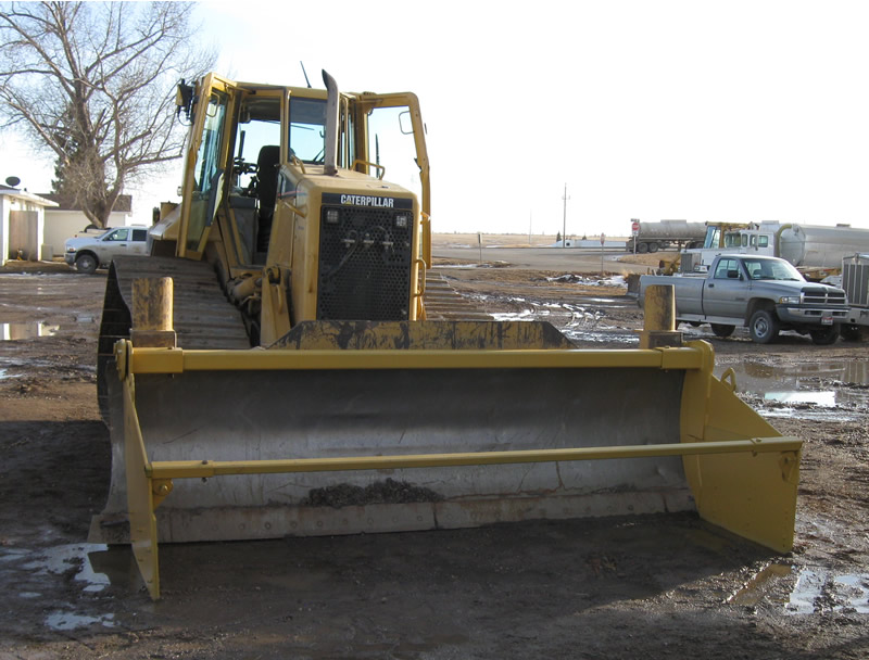 used for building oil feild pads in north dakota