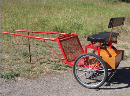 red pony cart